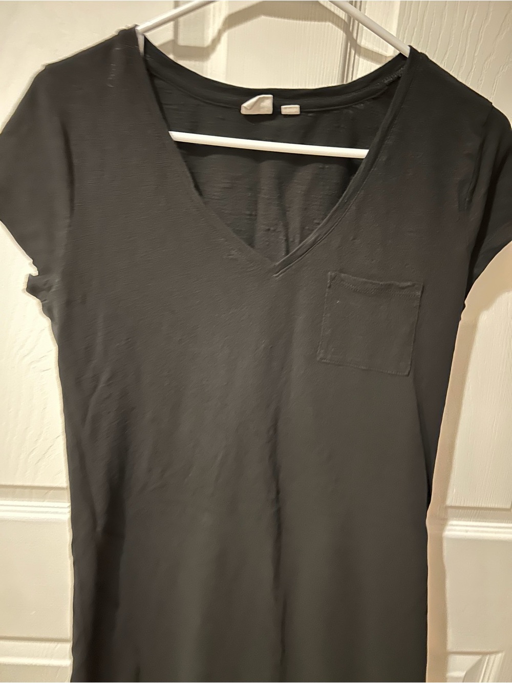 GAP Women's Black T-Shirt Dress Size M